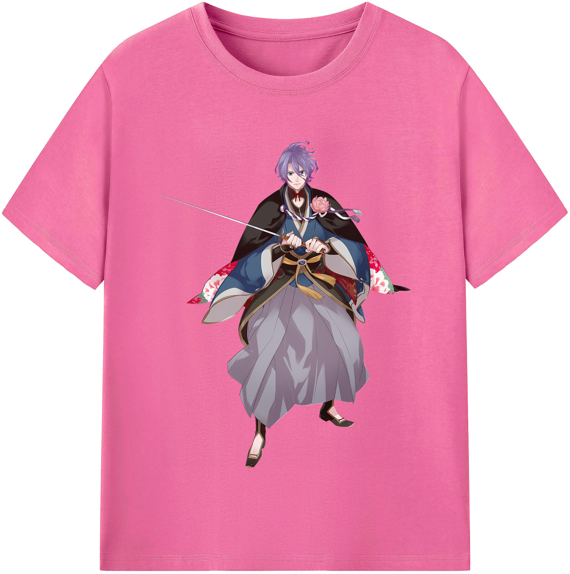 （画像用） 刀剣乱舞 Touken Ranbu レディースカジュアルプリントTシャツ（綿100％）